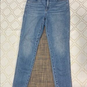 Madewell Blue Skinny Jeans Vintage-Inspired Style